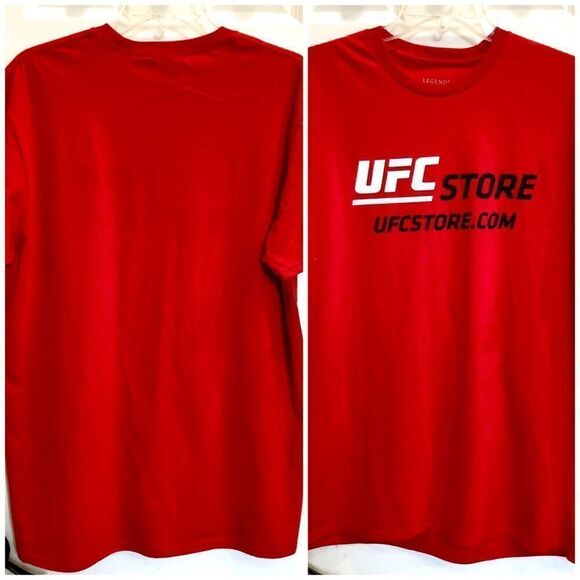 UFC - NWT - M Sz L Officially Licensed "Simple Octagon" Tee + FREE UFC Store Tee - Picture 15 of 16